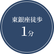 東銀座駅徒歩1分